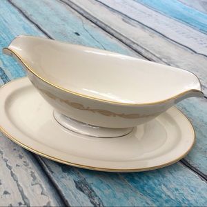 Vintage Pickard China Sauce Boat Underplate